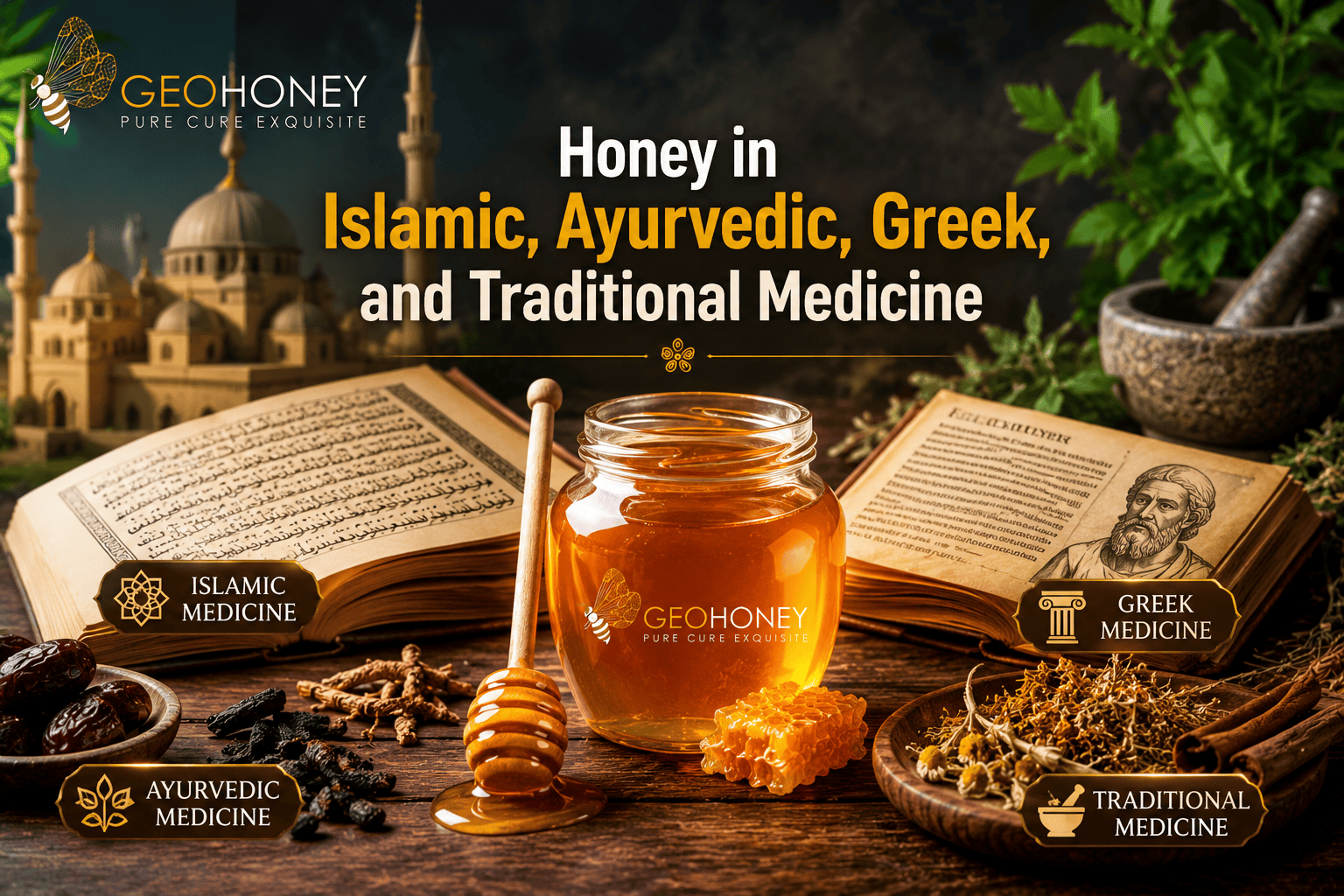 Honey in Islamic, Ayurvedic, Greek, and Traditional Medicine