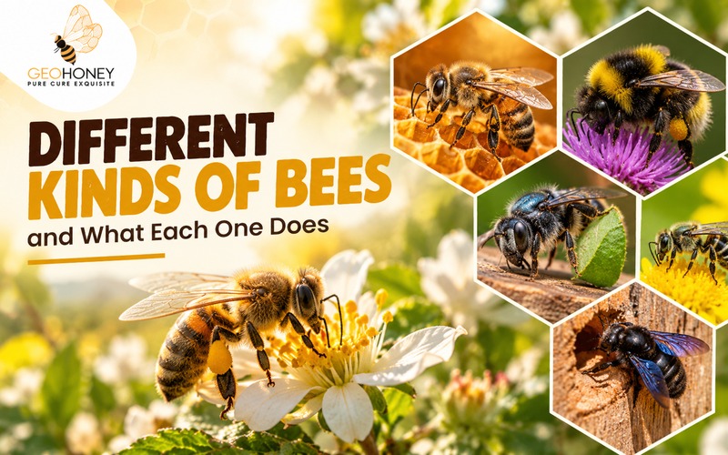 Different Kinds of Bees and What Each One Does