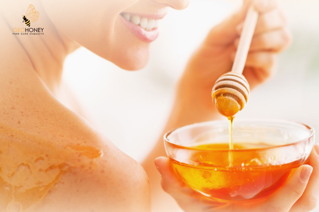 organic honey - skin care