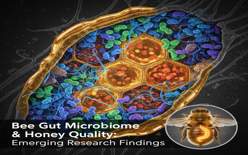 Bee Gut Microbiome & Honey Quality: Emerging Research Findings