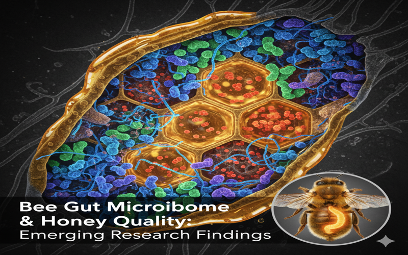 Bee Gut Microbiome & Honey Quality: Emerging Research Findings