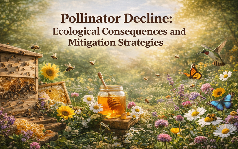 Pollinator Decline: Ecological Consequences and Mitigation Strategies