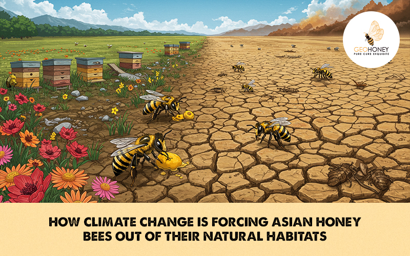 How Climate Change Is Forcing Asian Honey Bees Out of Their Natural Habitats