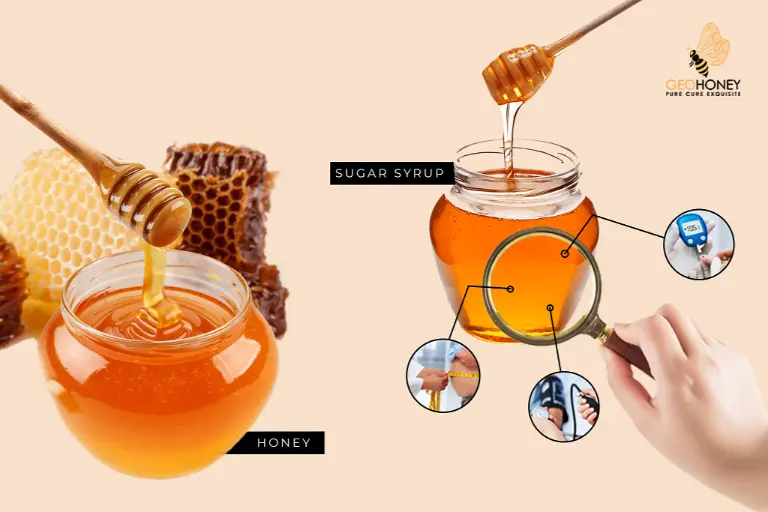 غش العسل مع شراب السكر