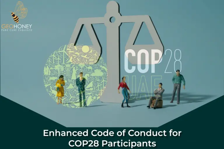 ضمان بيئة شاملة ومحترمة وآمنة لجميع المشاركين في COP28 من خلال قواعد السلوك المعززة لدينا.