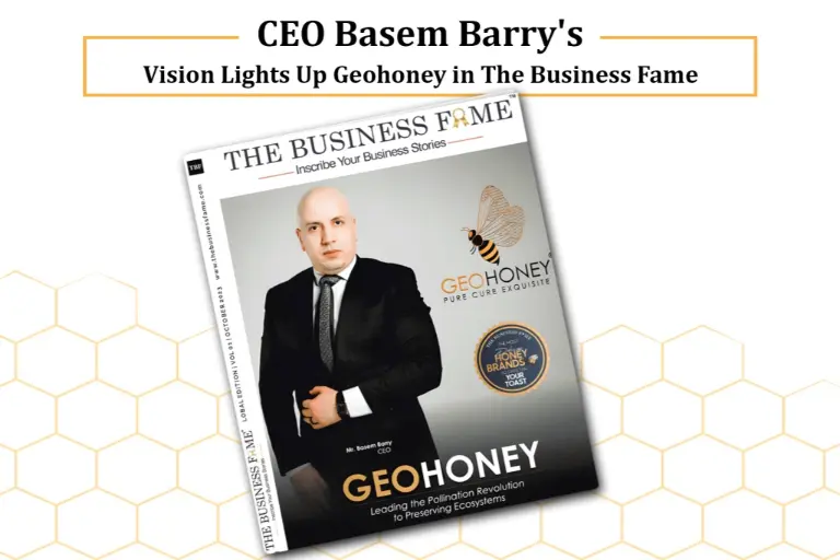 مجلة Business Fame، التي تضم BA Barry وشركته Geohoney.